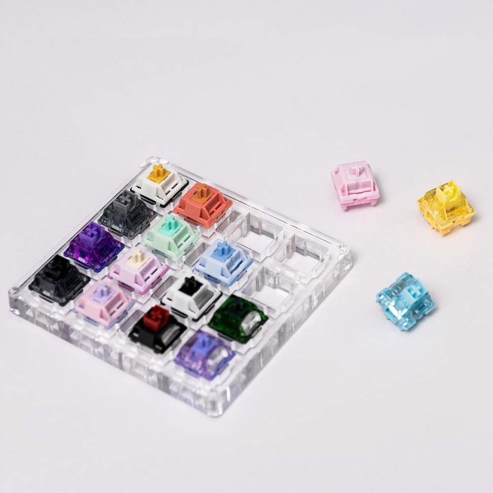 16-Key Switch Tester for Akko Mechanical Keyboards Acrylic Testing Tool