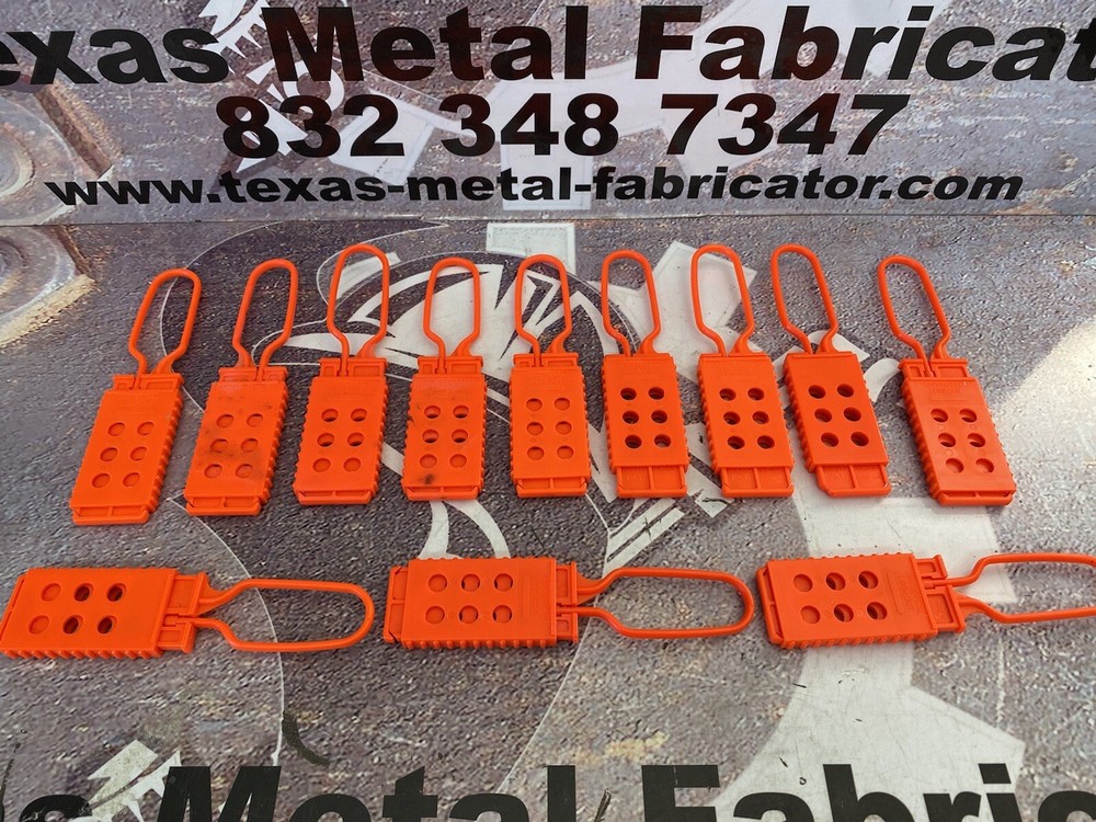 Universal Lockout 6 Lock Orange Qty 12