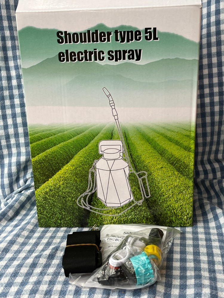 SHOULDER TYPE 5L ELECTRIC SPRAYER ACCESORIES & MANUAL ONLY ~ READ