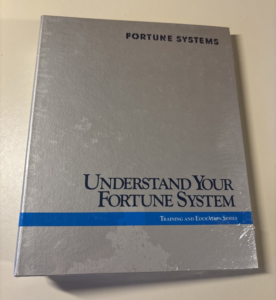 Vintage 1982 FORTUNE Systems Corp. Computer Understanding Your Fortune System
