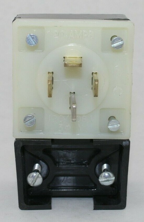 Hubbell NEMA 18-20 Dead Front Angle Plug