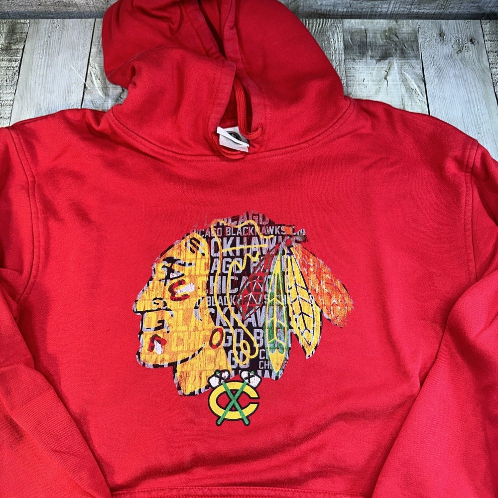 Chicago Blackhawks red hoodie men’s medium