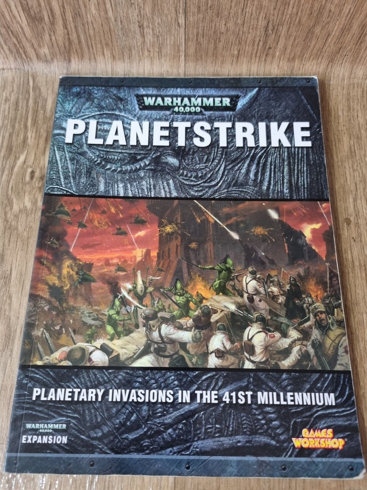 Warhammer 40k Planetstrike Softback 5th Edition Expansion Oop Rare Good Con 2008