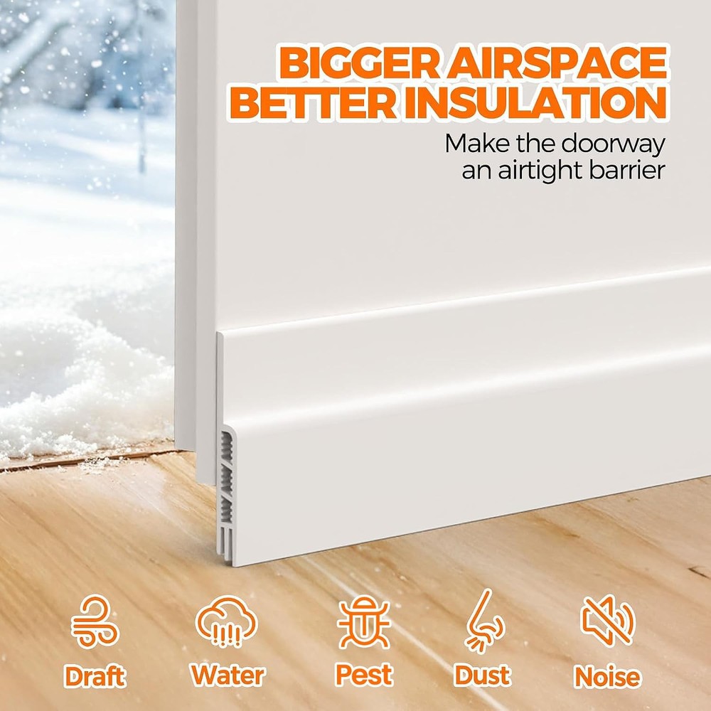 Door Draft Stopper Under Door Draft Blocker Insulator Doors Sweep