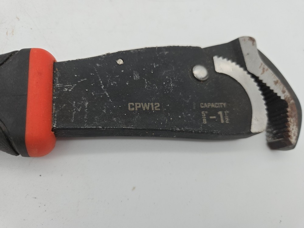 Crescent 12 in. Self-Adjusting Straight Pipe Wrench with Grip