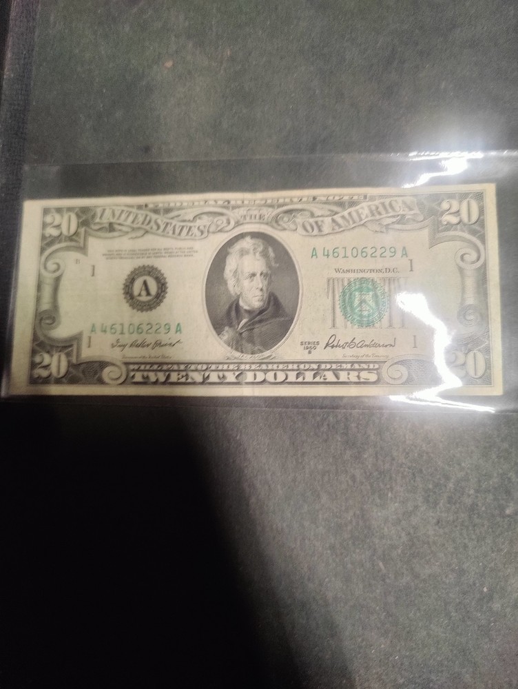 1950 $20 Dollar Bill Multiple Errors