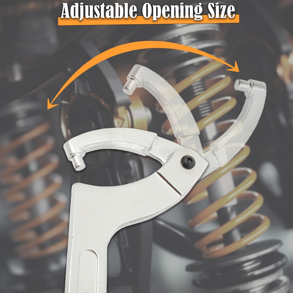 Adjustable Spanner Hook Wrench for Hydraulic Ram Cylinder; Mechanical Machine