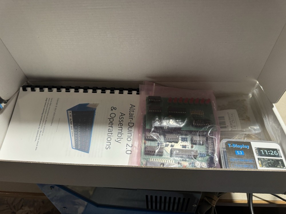 altair 8800 Clone / Altduino With Disk Drive