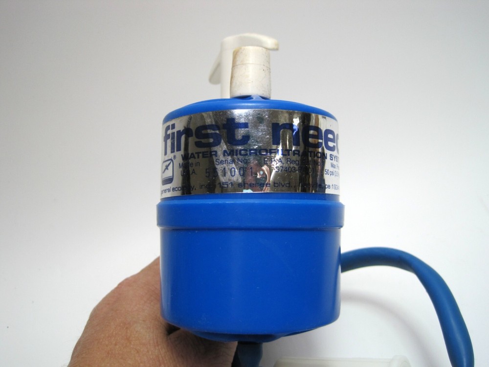 First Need Portable Water Purifier Microfilter Filter Pump Purification System