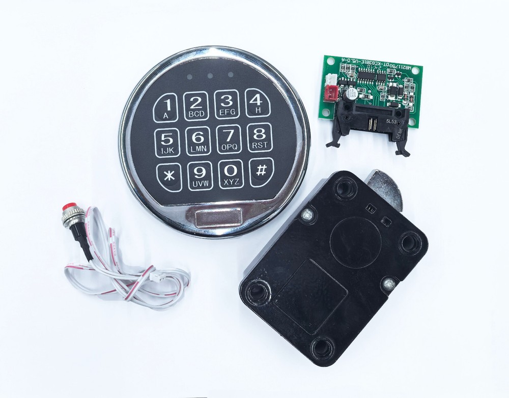 Electronic Safe Lock Gun Safe Lock Replacement with Swing Bolt Lock