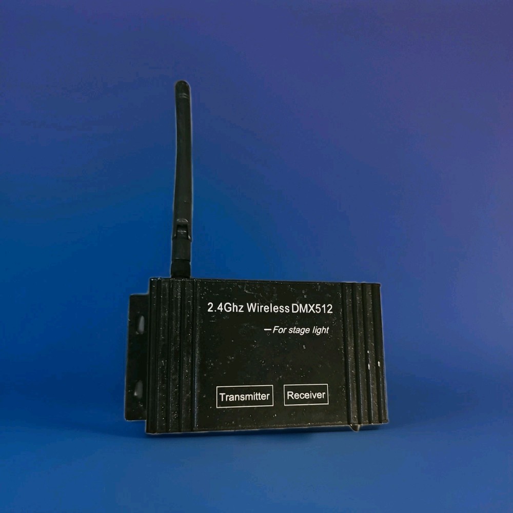 DMX512 Controller 2.4G Wireless Transmitter Receiver LCD Display 512