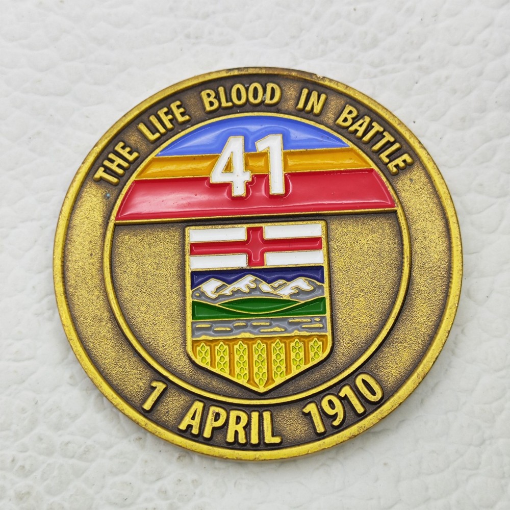 41 Service Battalion Challenge Coin