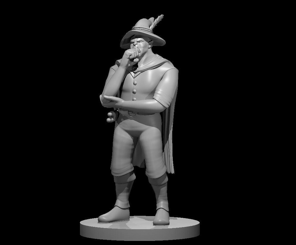 Orc Philosopher Monster Manual 28mm Scale DND D&D Tabletop Mini