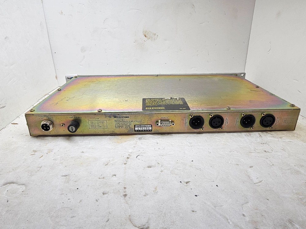 RTS SYSTEM Telex Tone generator MODEL 927