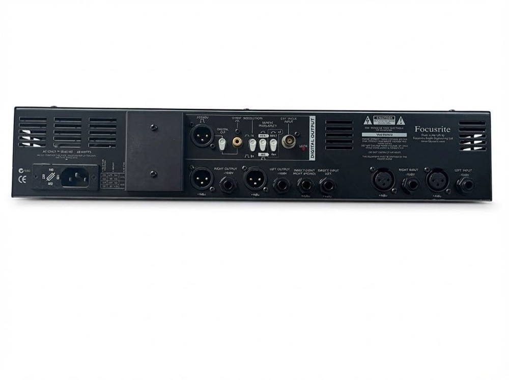 Focusrite MixMaster 2U Rackmount Stereo Mastering Processor Analog