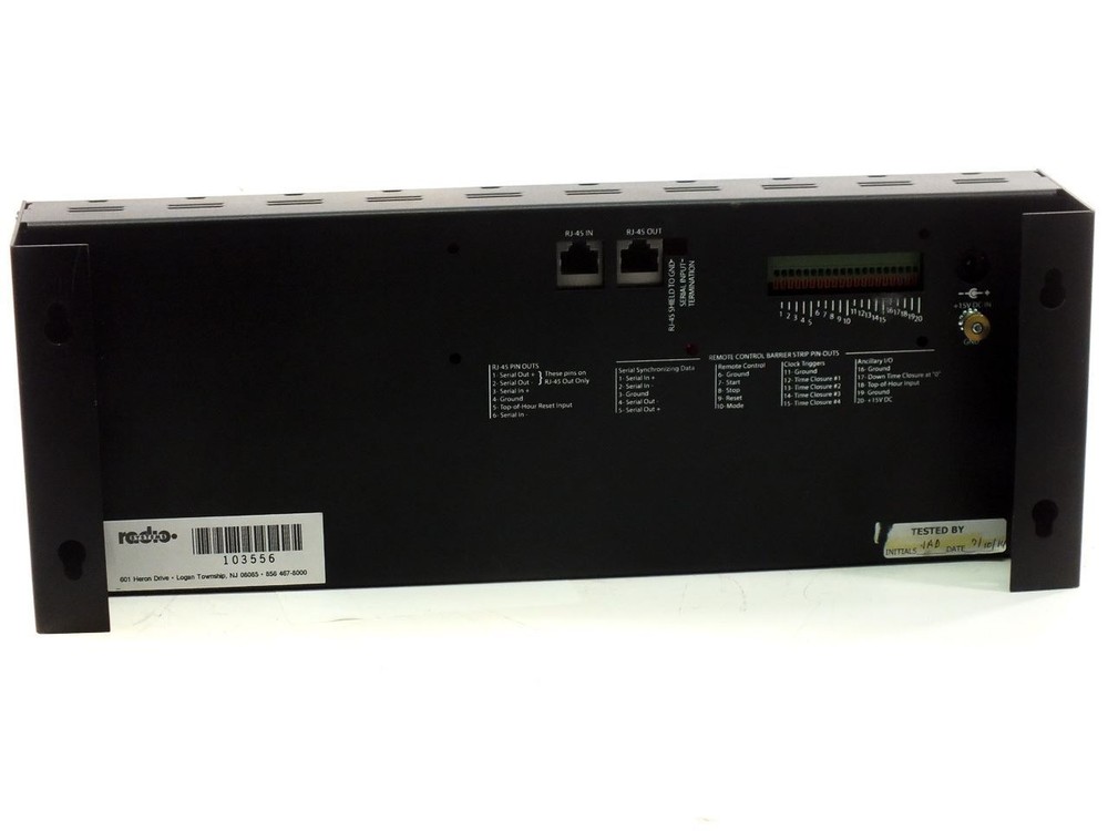 Radio Systems CT-2002 Studio Timer with 2-inch Tall Red Digits - No Power Supply