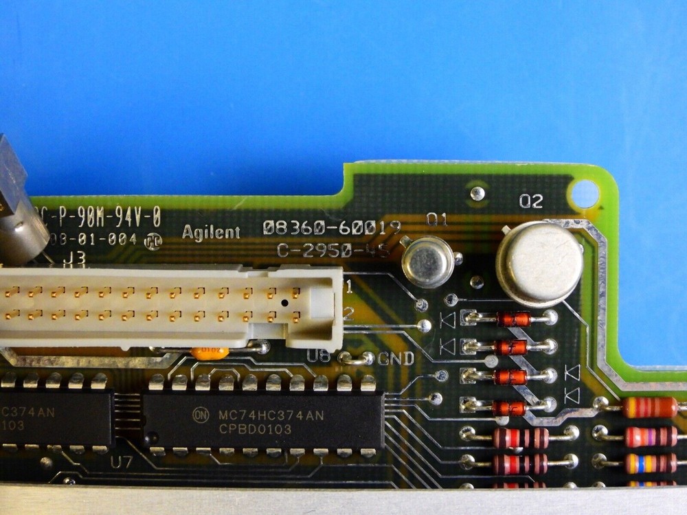Agilent 08360-60019 board and back Panel
