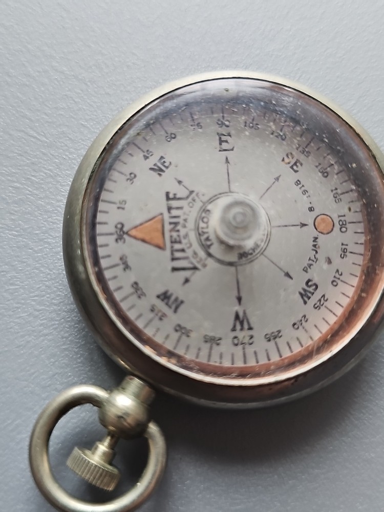 ANTIQUE SHORT & MASON TAYLOR LITENITE COMPASS