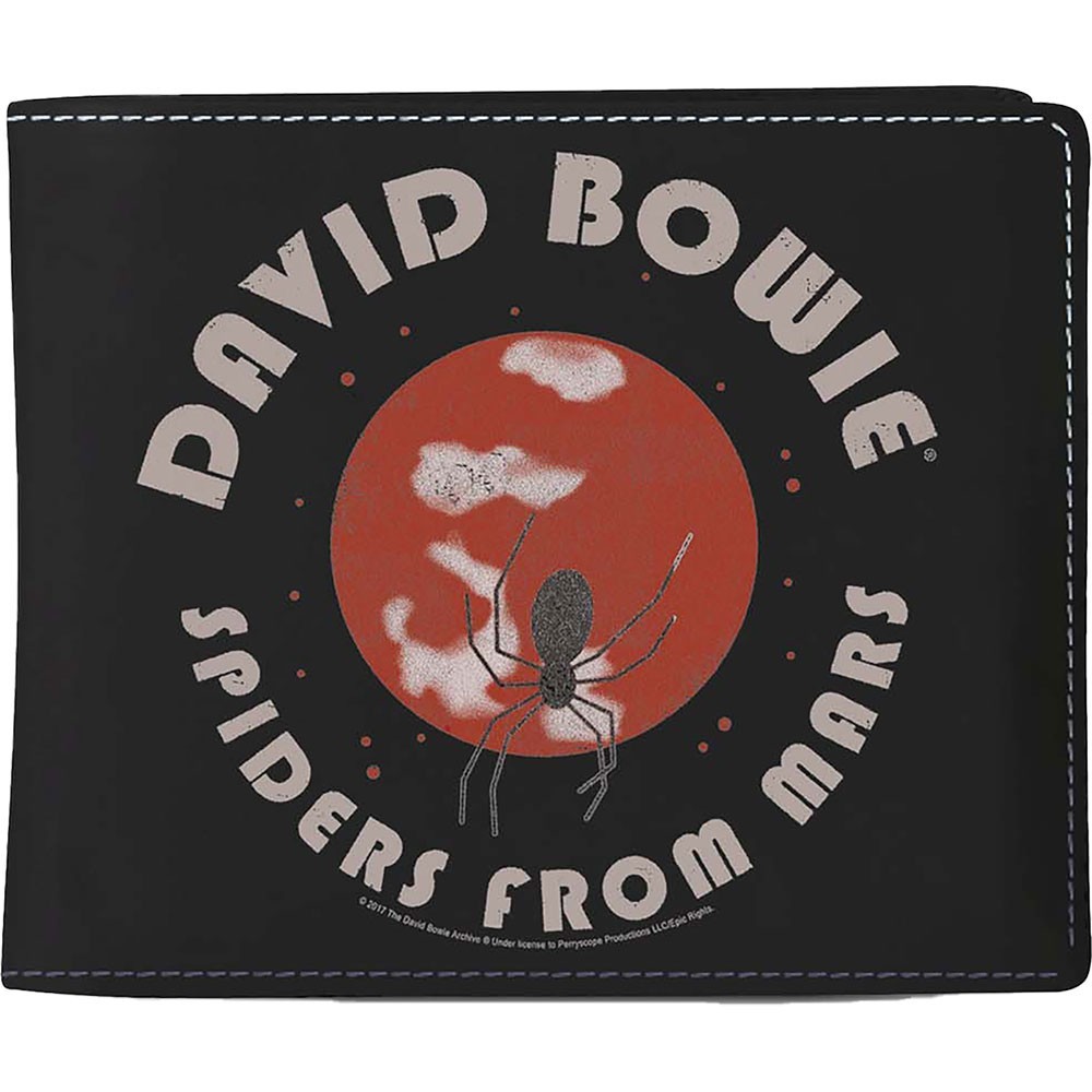 DAVID BOWIE 'spiders from mars' bifold wallet