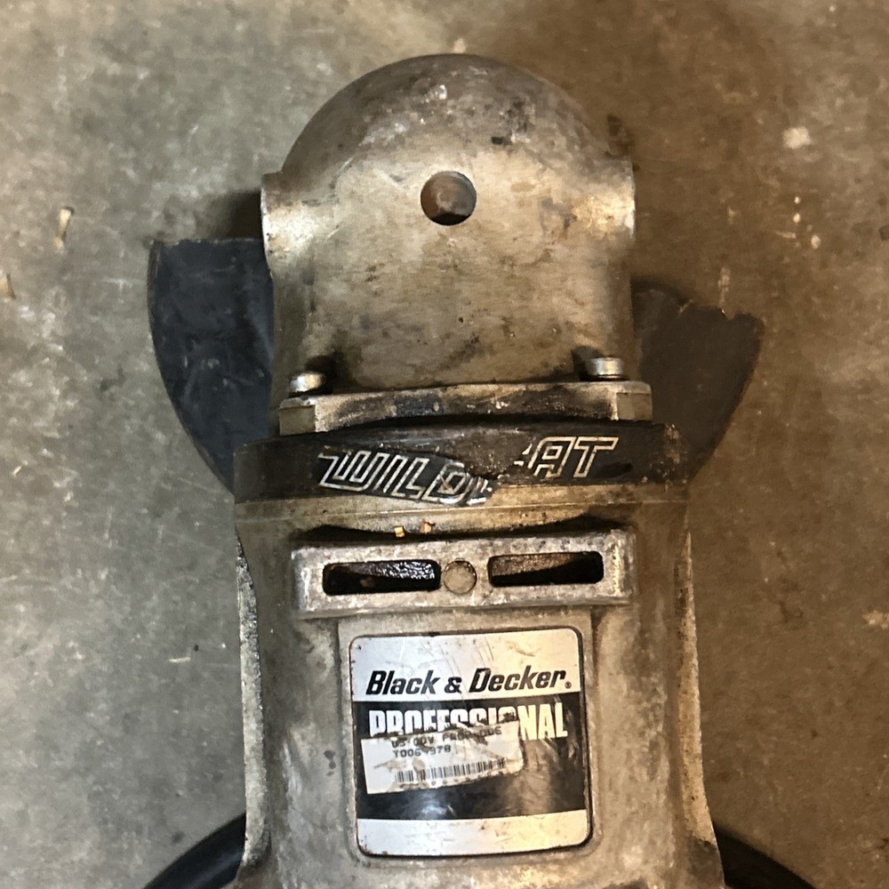 Black & Decker 4076 7" Angle Sander USA. Tested Works