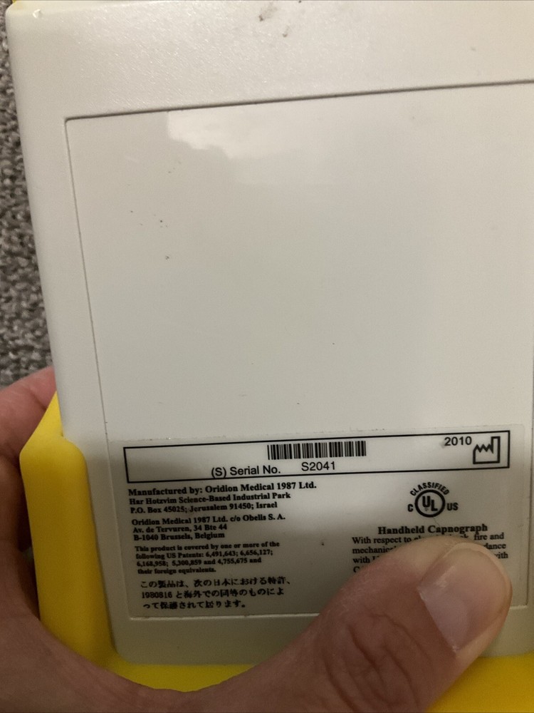 Oridion Medical Capnograph S2041
