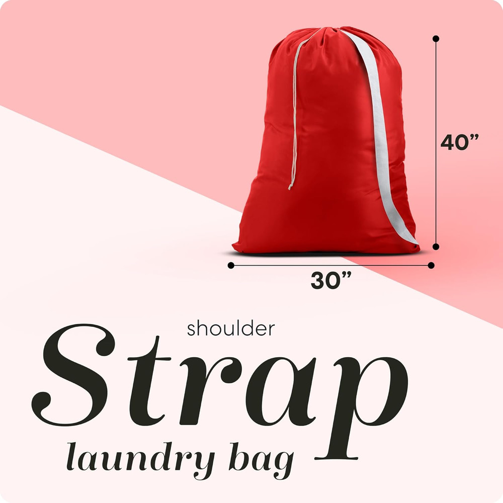 Bag Shoulder Strap Extra Large - Drawstring Locking Closure, Durable Material, H