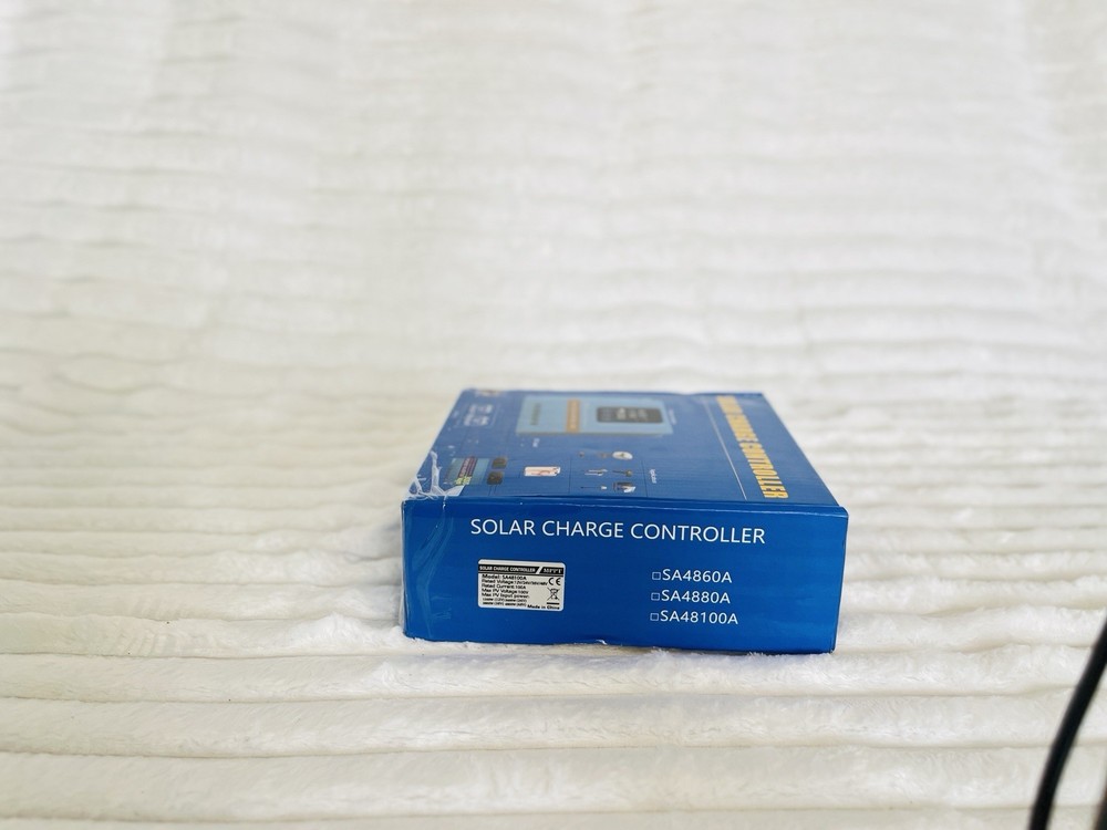 SA Series Solar Charge Controller LCD Display 60A-150A 12V-96V Blue