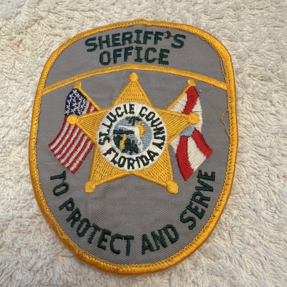 St Lucie County Florida Sheriff's Department Patch Vintage