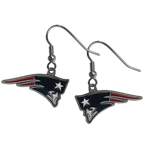 NFL Dangle Earrings New England Patriots