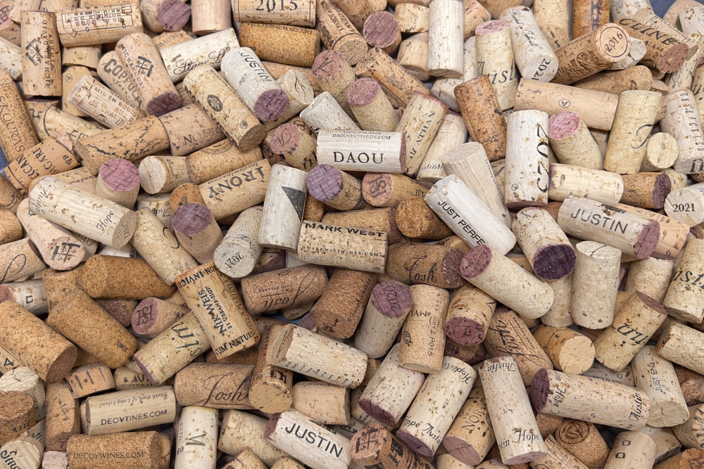 Natural Wine Corks for Crafts – Real Cork Bulk Lot Cleaned DIY Projects