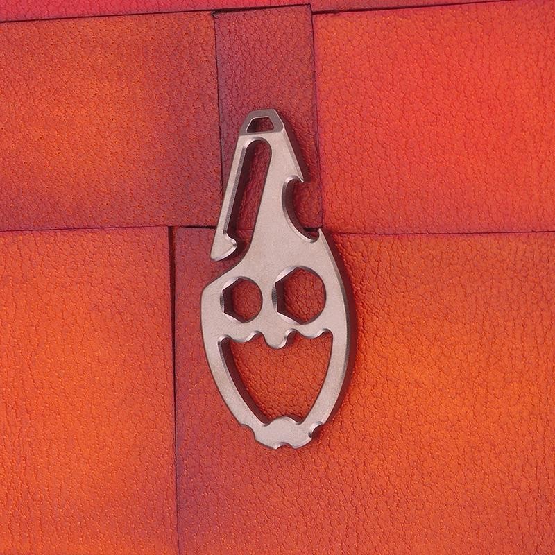 TC4 Titanium EDC Keychain Multi Tool with Wrench Function