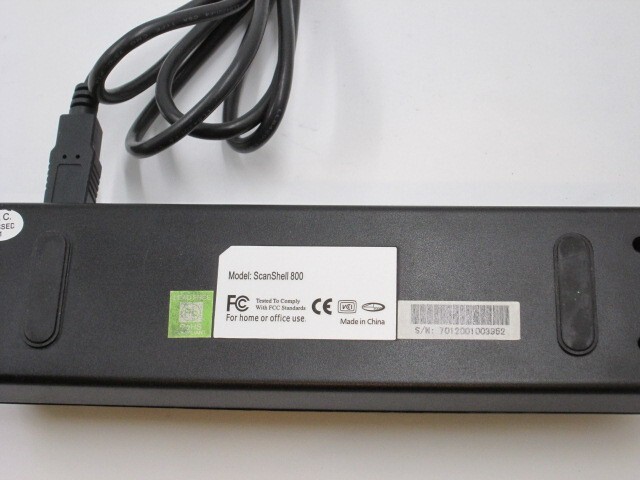 RAPTOR SCANSHELL 800 OCR SCANNER