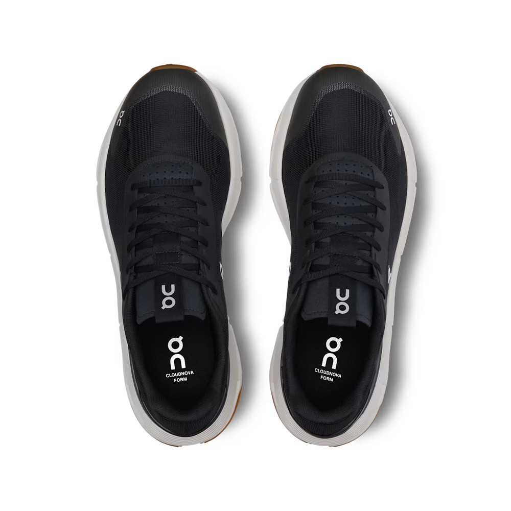 On Men's Cloudnova Form 2 Black / Ivory. Authentic 100%. Free ship
