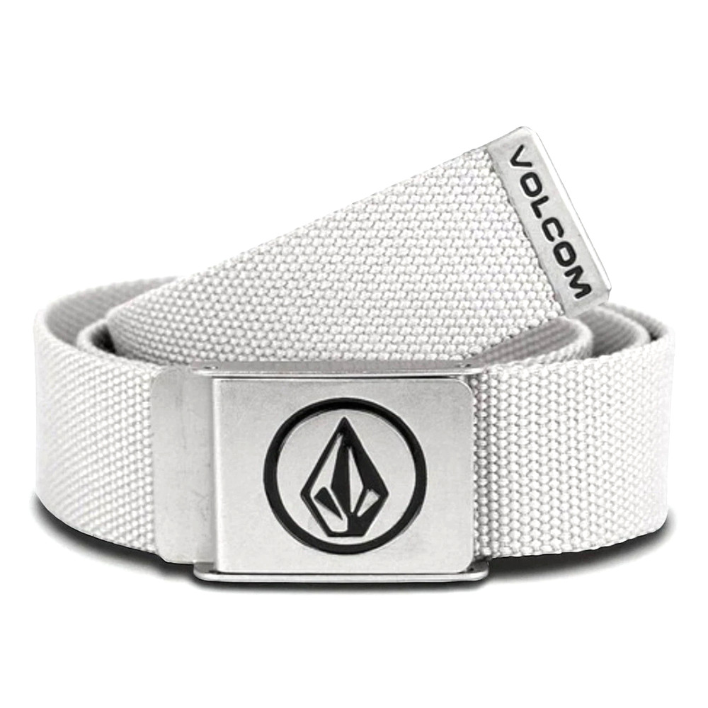 Volcom Men's Circle Web Belt One Size - Grey