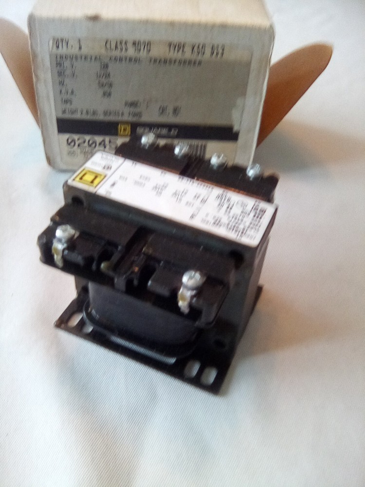 Square D Class 9070 Type K50D13 Series A Industrial Control Transformer