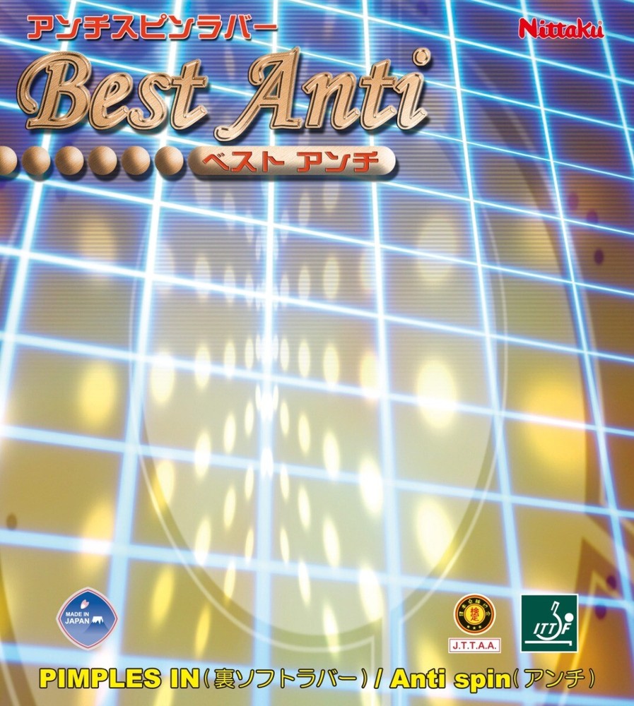 NITTAKU - BEST ANTI - Table Tennis Rubber