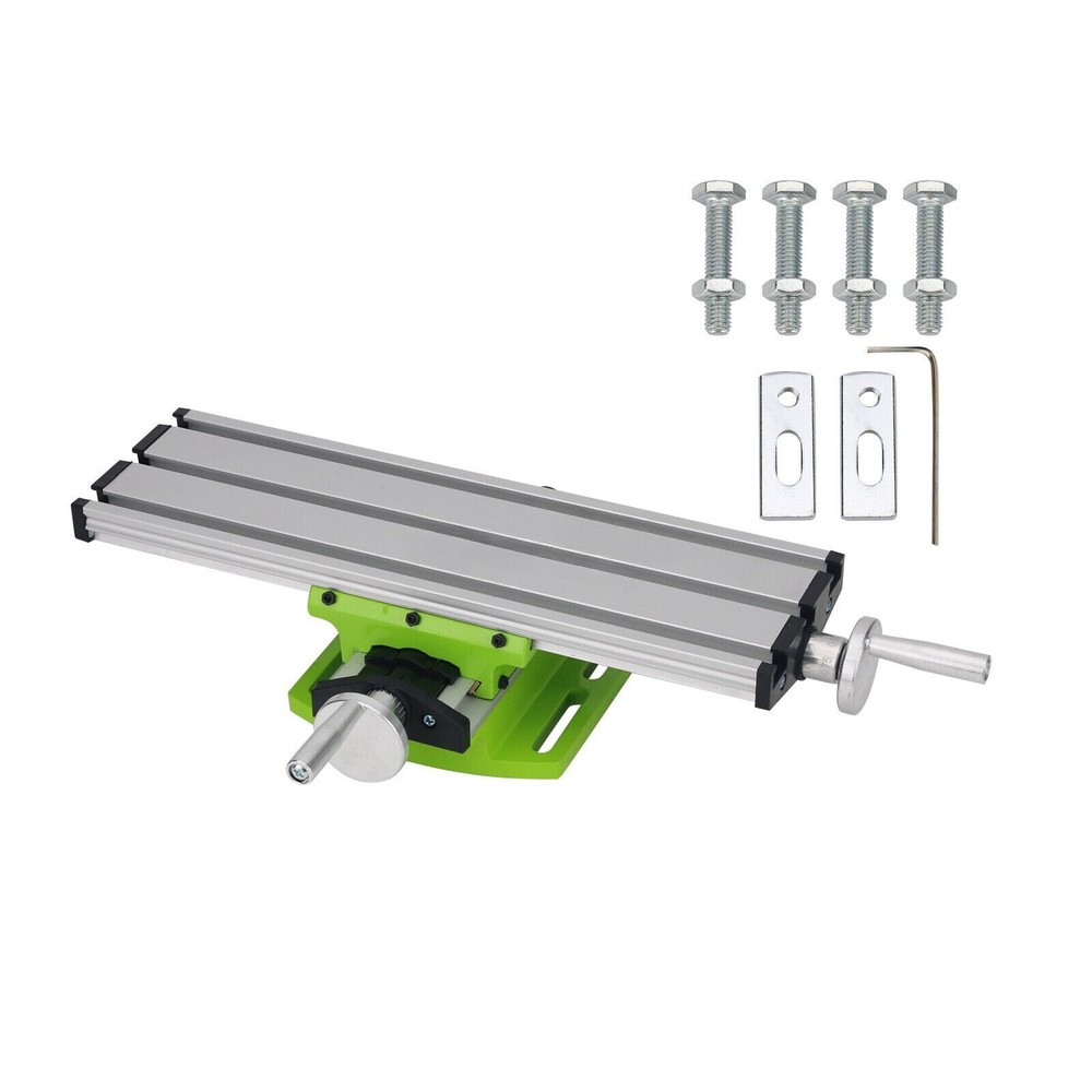 BG-6300 Compound Bench Cross Slide Table Milling Device Table f/Drill Bracket