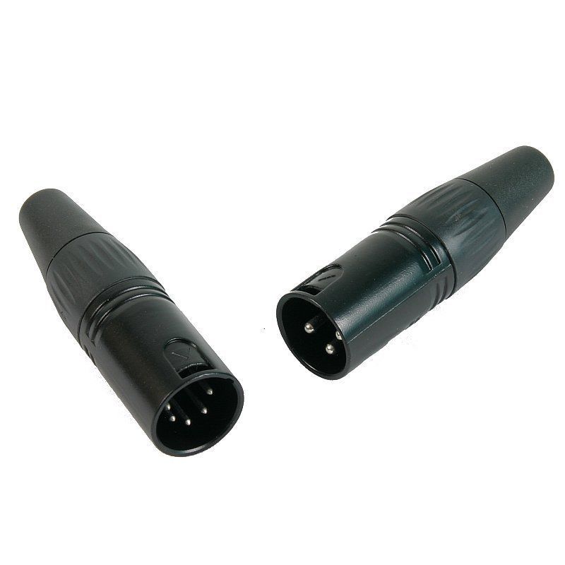 6 VRL DMXTERMINATOR 3 Pin and 5 Pin DMX Data DJ light Controller Terminator Set