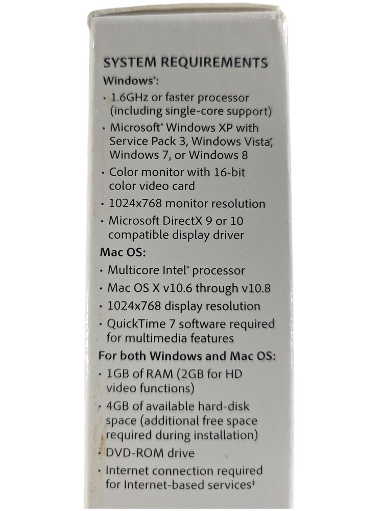 Adobe Photoshop Elements 2 Disc Set, Complete, Manuals and Serial Number