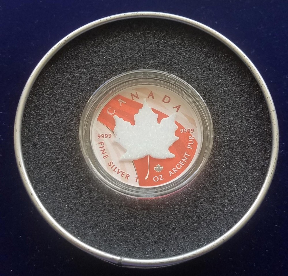 Opal Maple Leaf | 2000 Canada $5 | Silver Maple | .9999 Silver 1 oz | No. 03/500