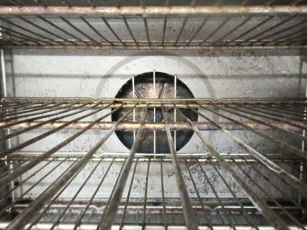 BLODGETT MARK V-111 DOUBLE DECK CONVECTION OVEN STACKED 480 VOLT - INSPECT