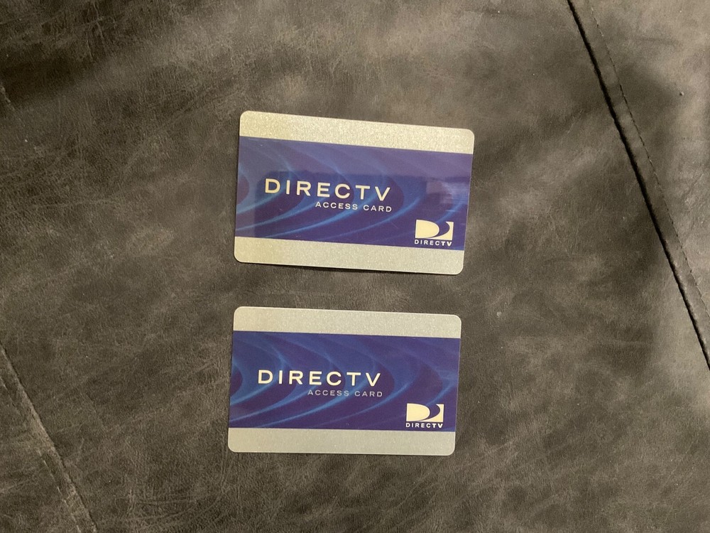 2 Direct TV Satellite Cable Access Card 2004 - Remote Access Module Card OEM