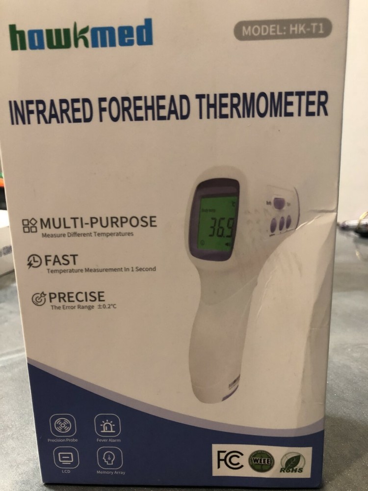 Hawkmed Infrared Forehead Thermometers