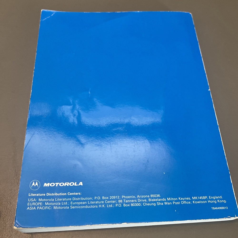 Electronics Manual Catalog Motorola CMOS Logic Data