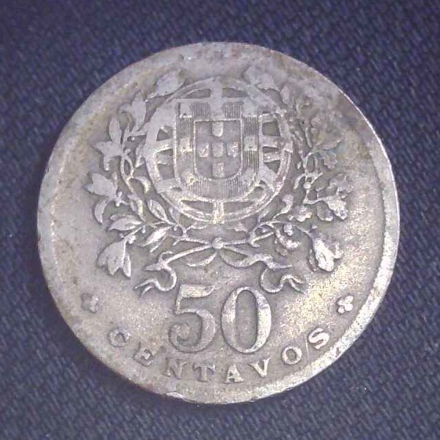 Portugal - 1947 -  50 Centavos