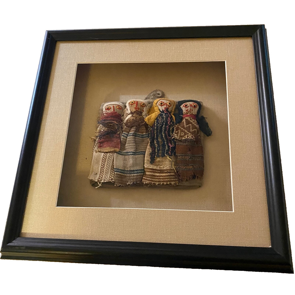 Old Peruvian Chancay Burial Dolls