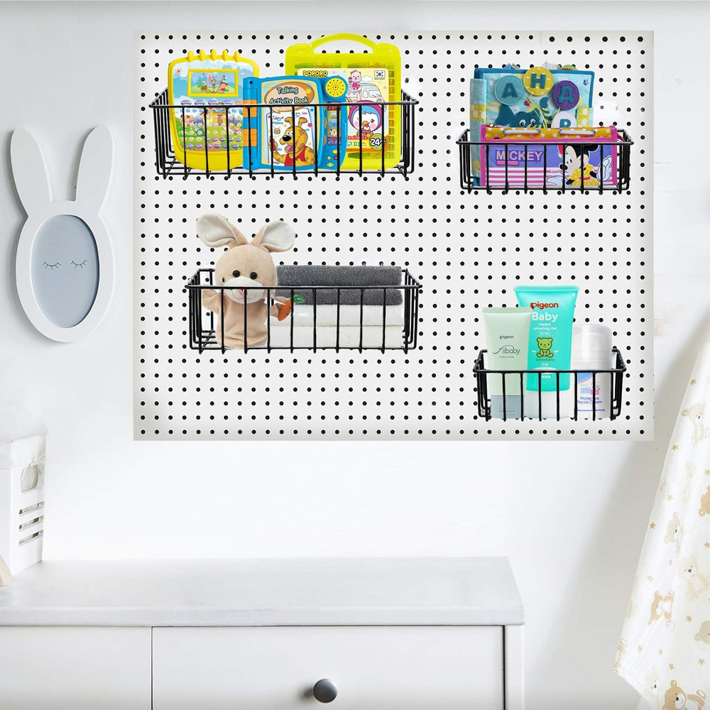 Pegboard Baskets,Pegboard Accessories,Can Be Used to Store Items That Are Not Ea