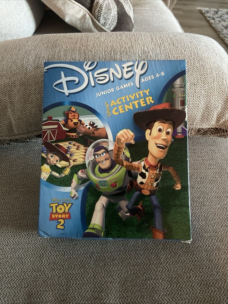 Disney Toy Story 2 Activity Center Program Manual CD ROM Educational Learning