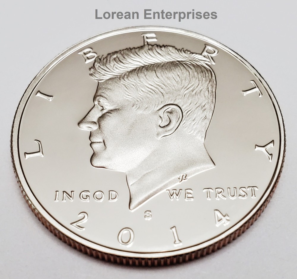 2014 S Kennedy Half Dollar CLAD ✼PROOF✼
