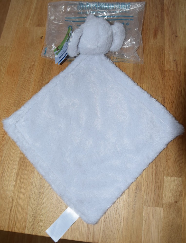 Jojo Maman Bebe Grey Elephant Soft Hug Baby Comforter Blanket
